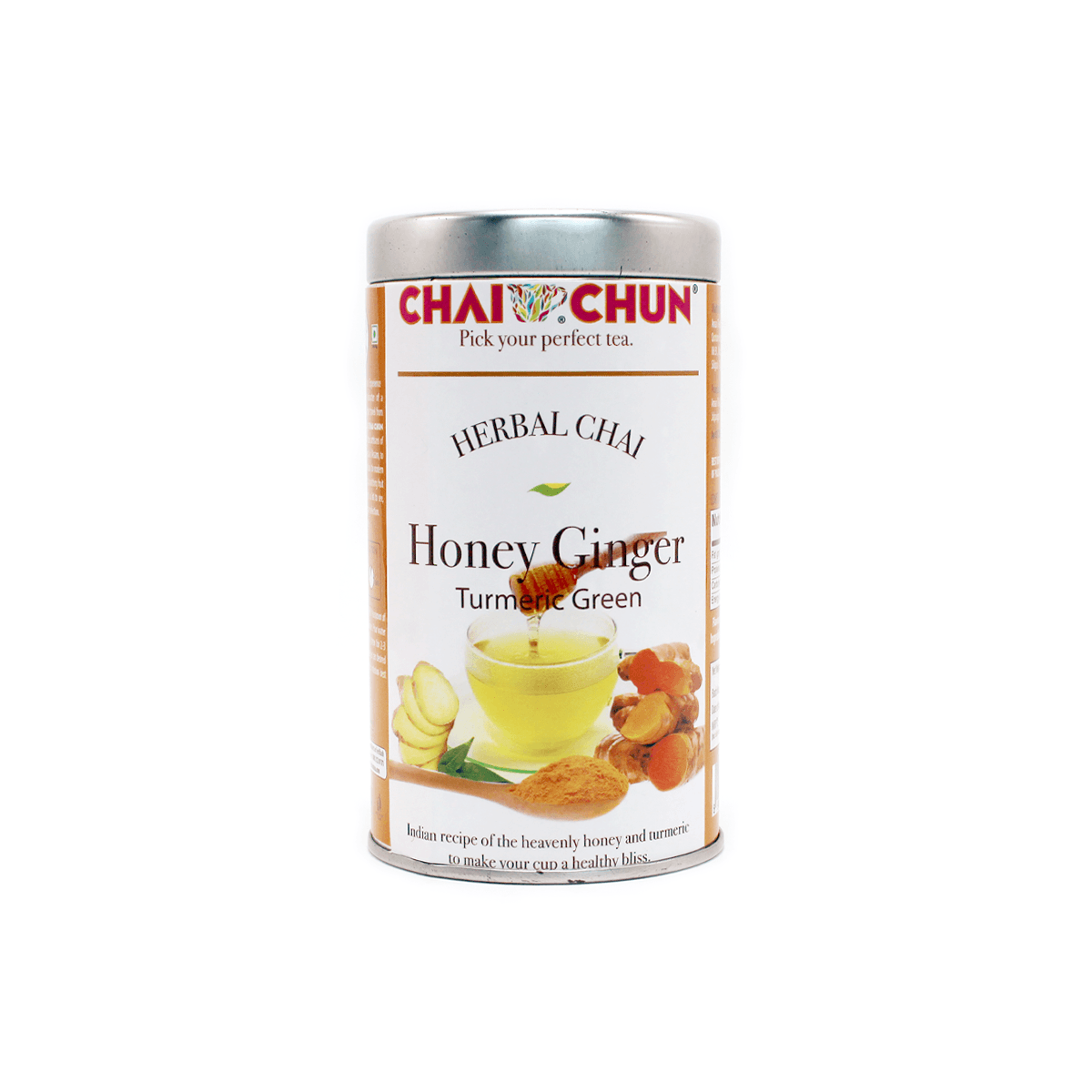 Honey Ginger Turmeric Green Tea - Chai Chun